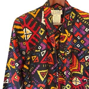 CHAR 100% Silk Artsy Top 4